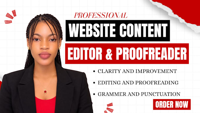 be your SEO website content writer and proofreader
