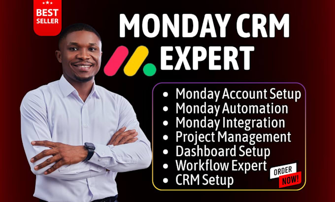 monday expert monday CRM workflow and monday dashboard setup