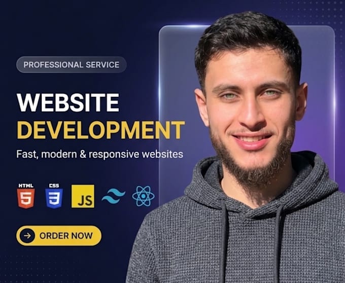 build a modern html and tailwind CSS landing page