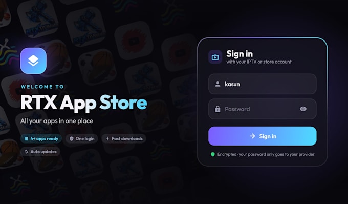 build app store for iptv apps, apk, iptv rebrand
