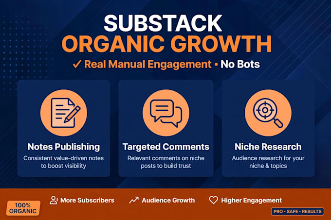 promote your substack newsletter  grow and manage your substack organically