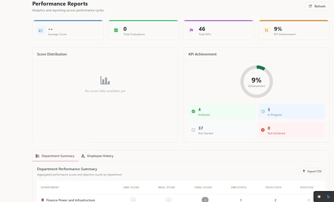 build an HR management system