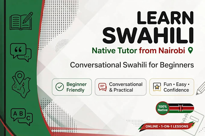 teach swahili language lesson