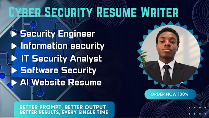 write an information security, cybersecurity, security engineer, risk analyst cv