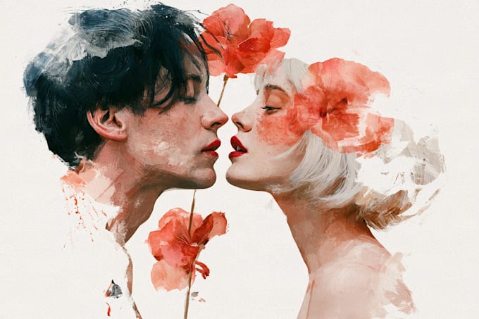 paint a beautiful watercolour illustration