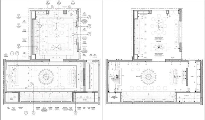 draft reflected ceiling plan, house lighting layout, ac plan, coordination plan