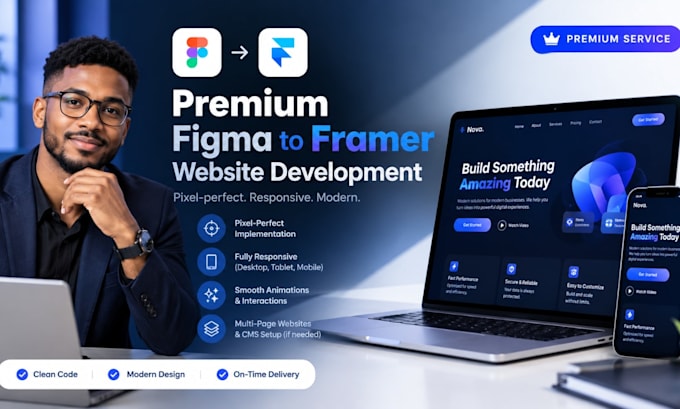 edit your framer template, build forms and design a landing page
