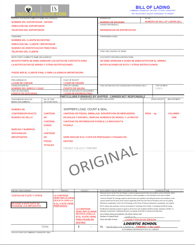 assist with import export documentation
