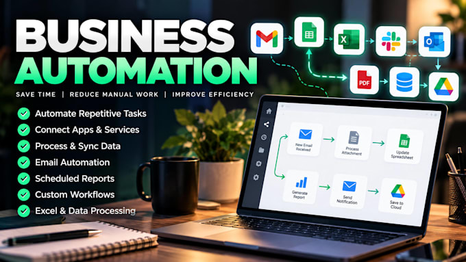 automate repetitive business tasks and data workflows
