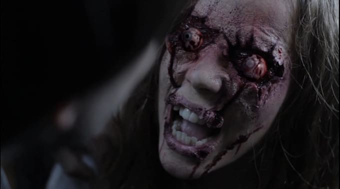 cgi vfx, 3d horror character, vfx compositing, muzzle flesh and fire effects