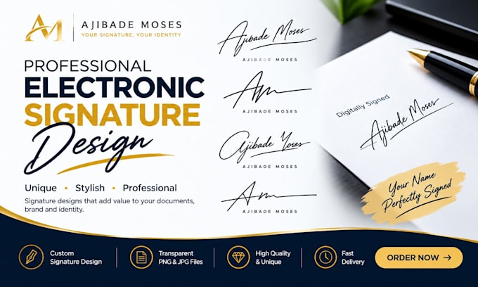 create eletronic signature for your documents