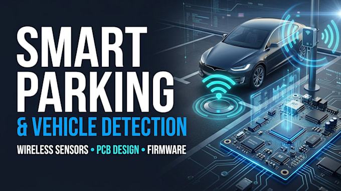 develop wireless vehicle detection sensors, parking devices and custom firmware