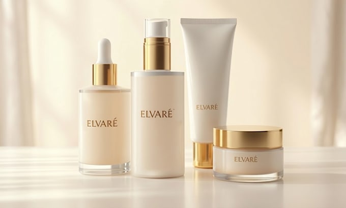 design bottle labels, cosmetic packaging, and supplement labels