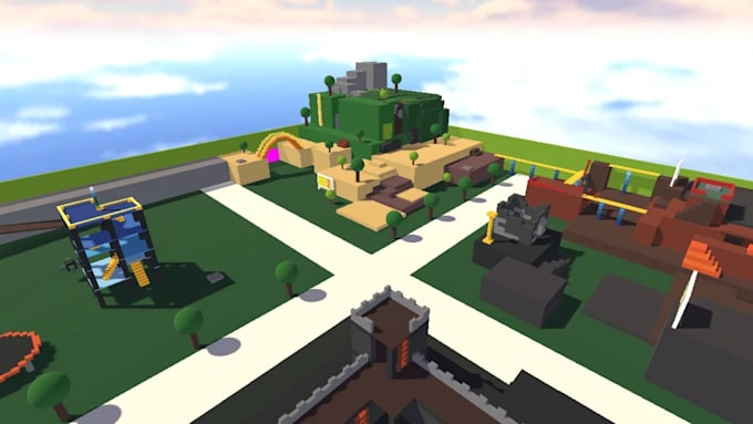 Create Terrain Map Build custom roblox map terrain and immersive game environment by ...