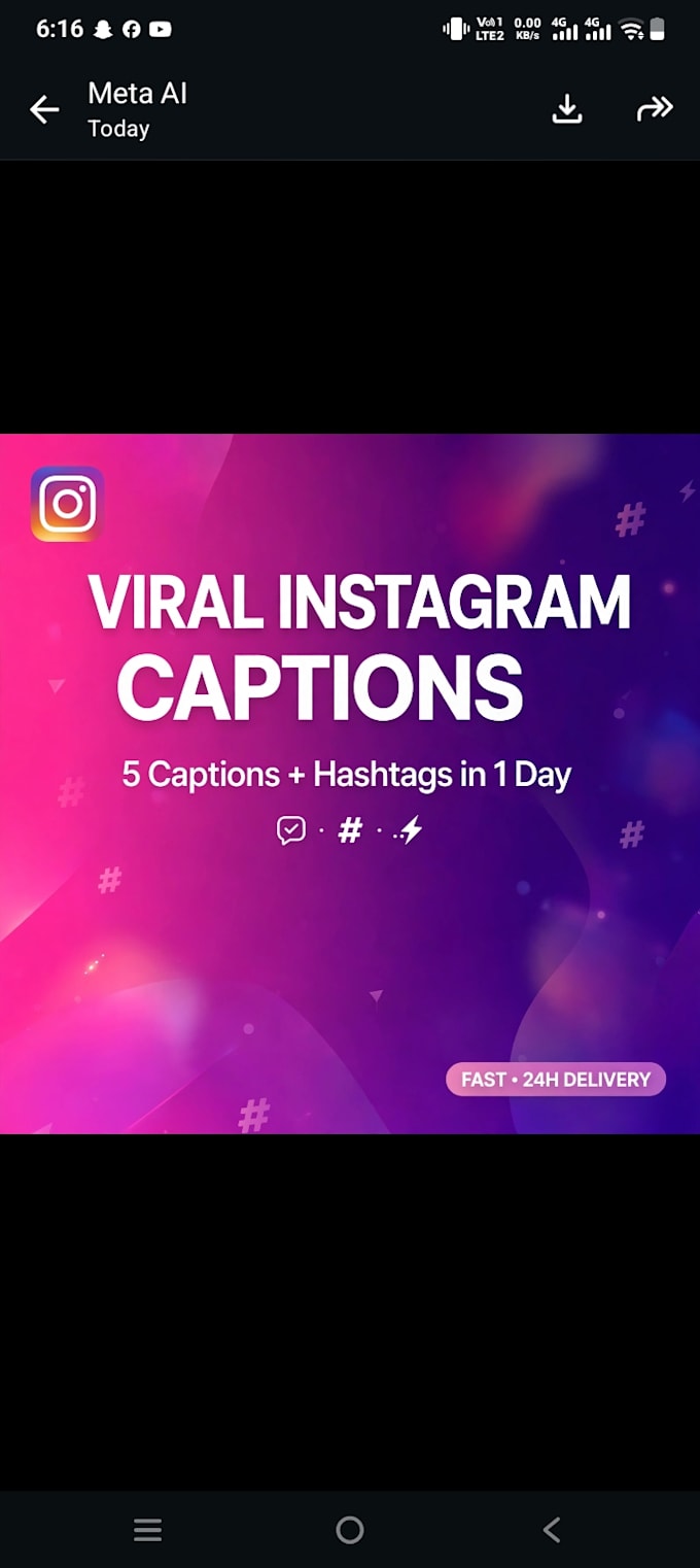 write viral instagram captions with hashtags for growth