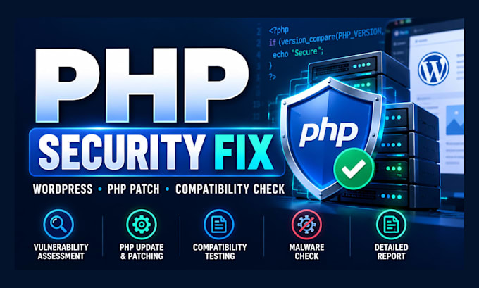 fix PHP security vulnerabilities and secure your wordpress website