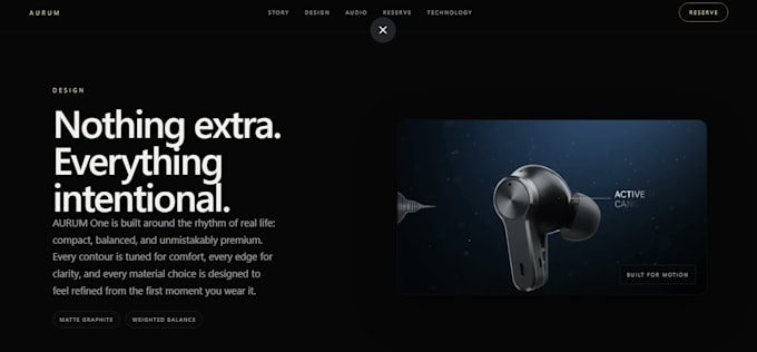 design modern animated landing pages with gsap