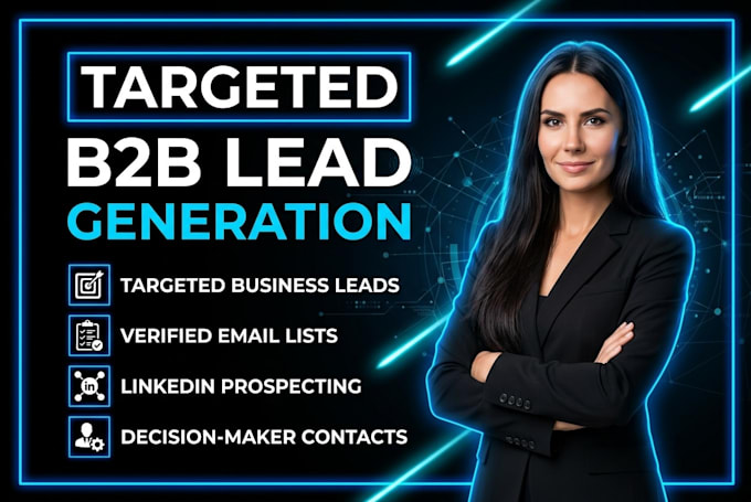 do data enrichment, b2b lead generation, and  targeted email list building