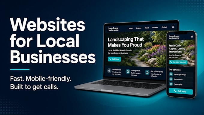 build a fast mobile friendly website for your local business