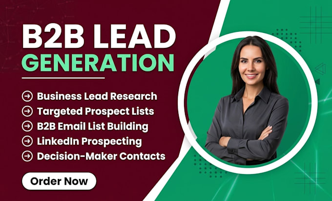 do b2b lead generation linkedin sales navigator targeted email list building