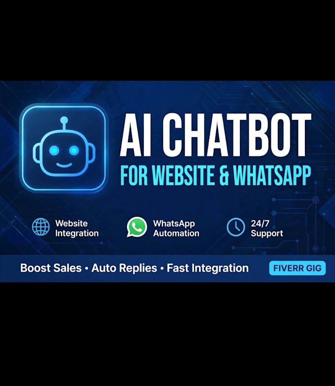create ai chatbot for website and whatsapp in python
