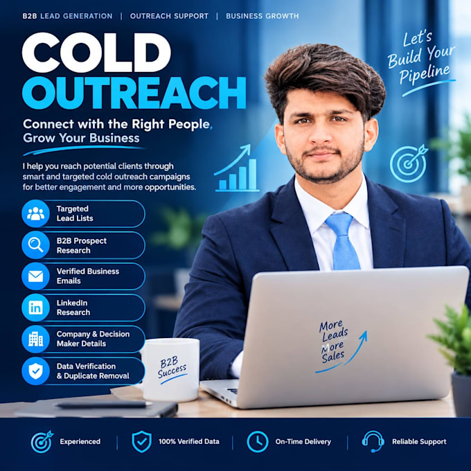 do cold email, cold outreach and b2b lead generation