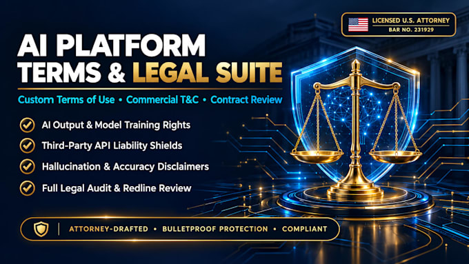 draft terms and conditions for your ai platform or saas