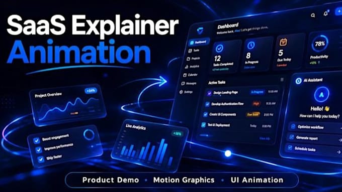 create ai animated explainer videos for products, apps, startups and tech brands