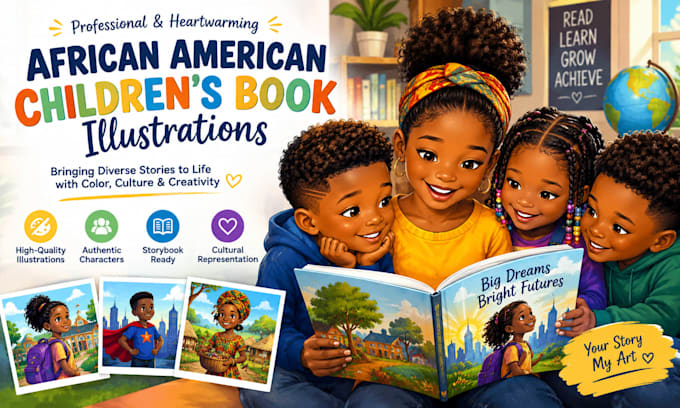 illustrate african american childrens book illustrations