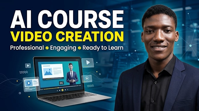 create ai video courses elearning and training videos
