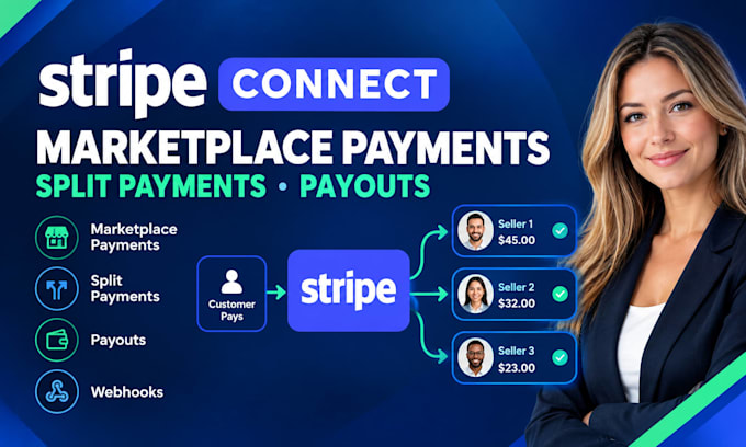 integrate stripe connect for marketplace payments and payouts