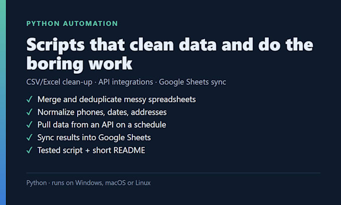 automate excel and clean messy CSV data with python