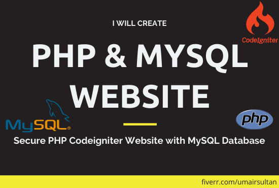 do PHP web app with mysql database professionally
