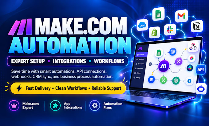 make com automation make com expert make com integration