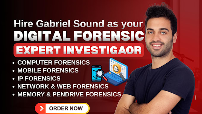 do digital forensics investigation, computer forensics with a forensic report