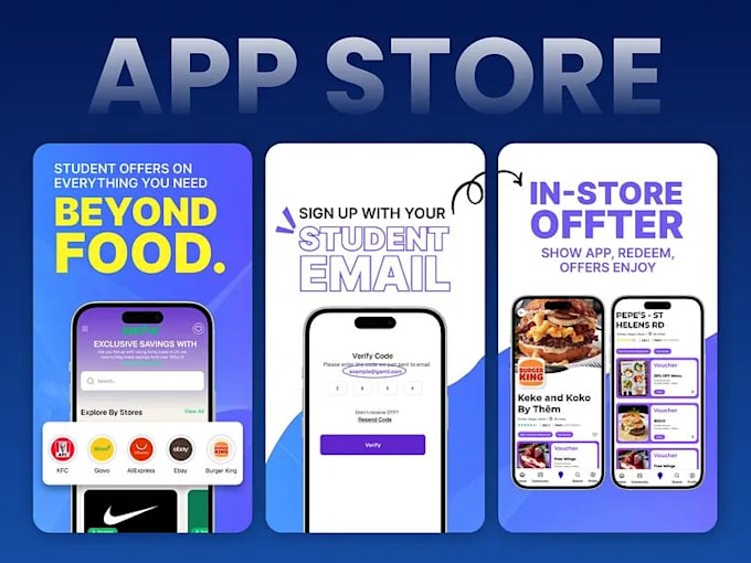 design high converting app store and play store screenshots