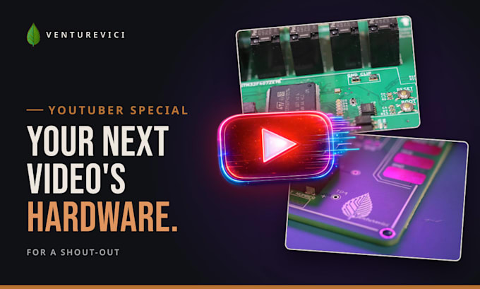 build the custom electronics and hardware for your next video