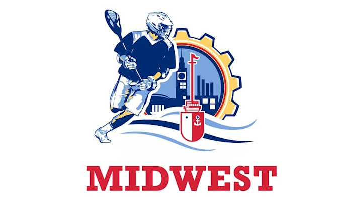 make fun and competitive logo for the midwest summer fest