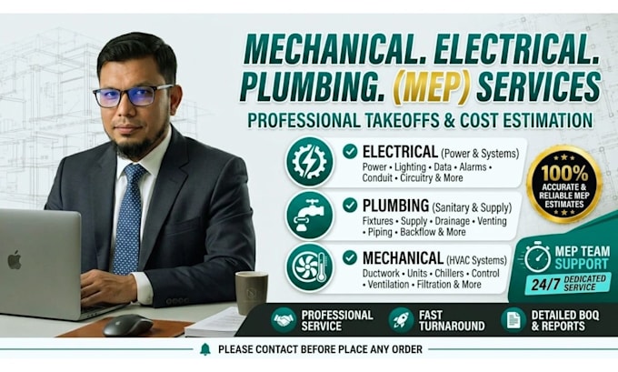 do mep takeoff and cost estimation