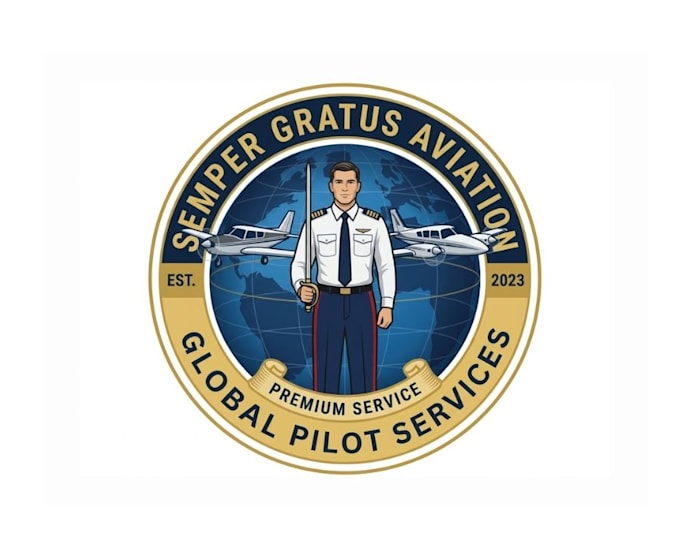 design awesome marvelous aviation logo