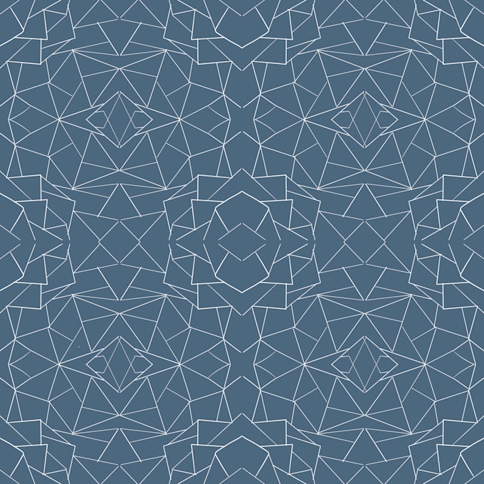 do professional seamless geometric pattern design