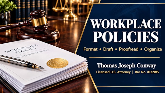 professionally format and structure your workplace policies