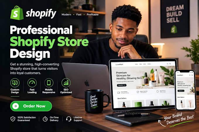 shopify store design shopify store redesign shopify website design shopify