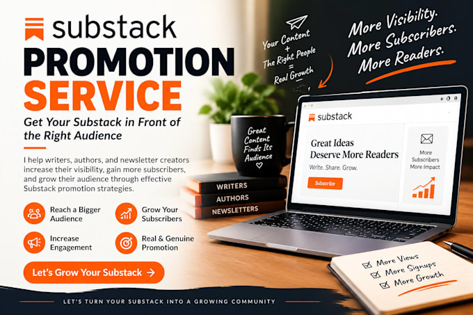 do substack promotion, organic substack subscriber, substack newsletter