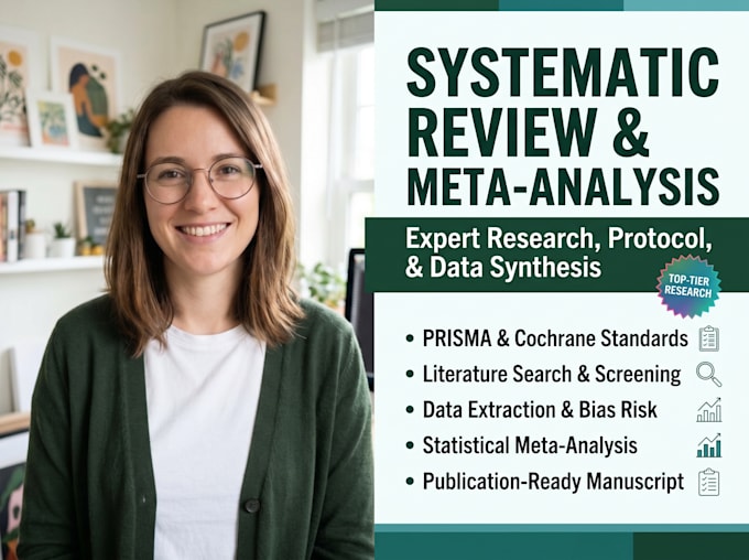 conduct a comprehensive systematic review and meta analysis