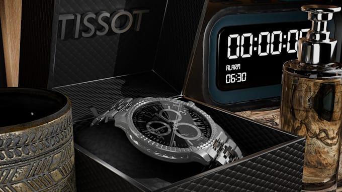 make cgi product visualization commercials for social media