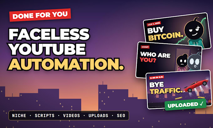 create 2d animation story video for youtube