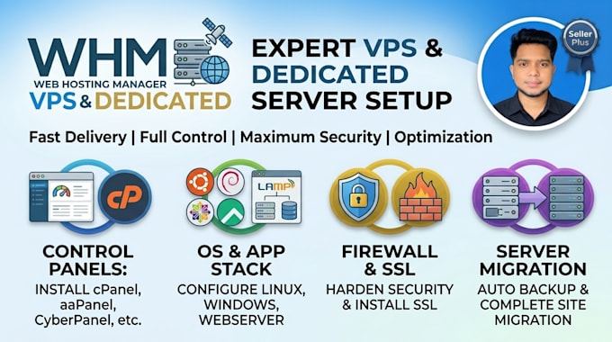 setup, configure, and secure your vps or dedicated server