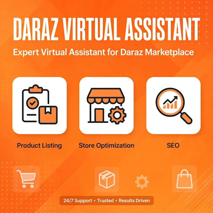 be your expert daraz virtual assistant