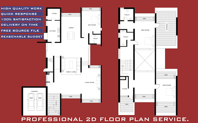 draft architectural plans in autocad, draftsman, redraw autocad plan